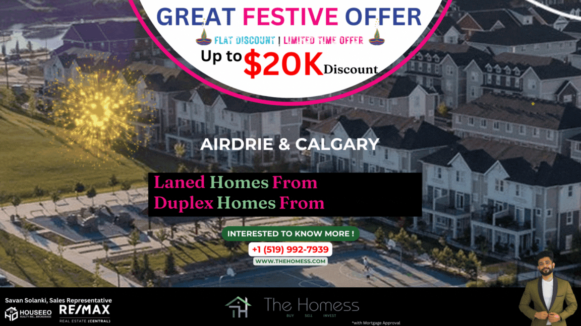 Single Family Laned Homes VP South Point, Airdrie