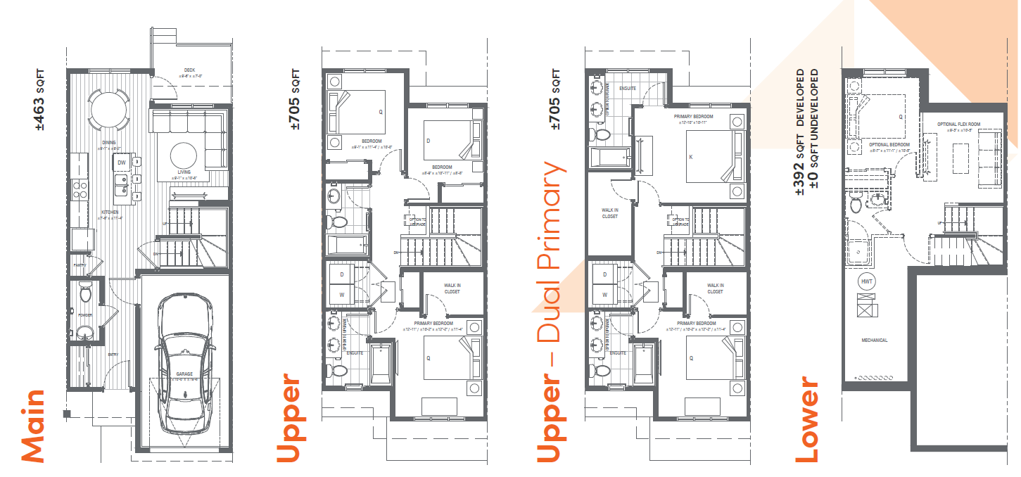 NW Calgary Townhomes EV