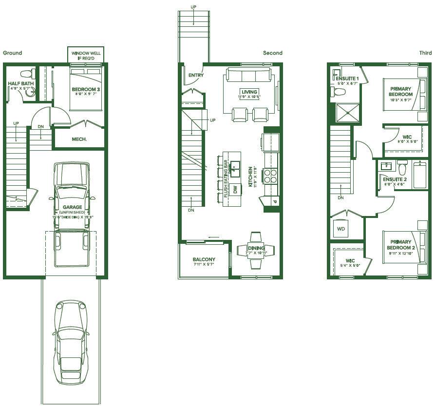 The Grove Townhome - Wildflower, Airdrie The Grove Townhome - Wildflower, Airdrie