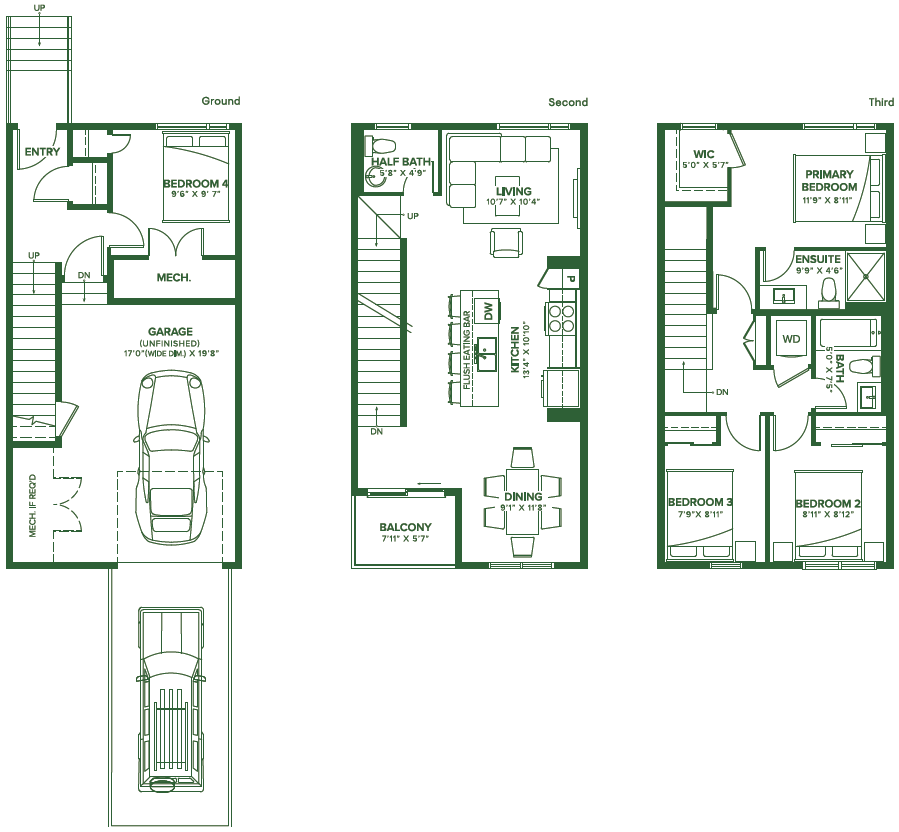 The Grove Townhome - Wildflower, Airdrie The Grove Townhome - Wildflower, Airdrie