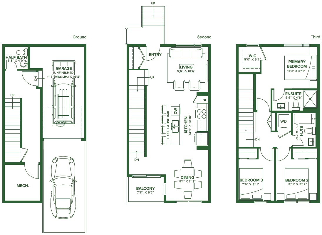 The Grove Townhome - Wildflower, Airdrie The Grove Townhome - Wildflower, Airdrie