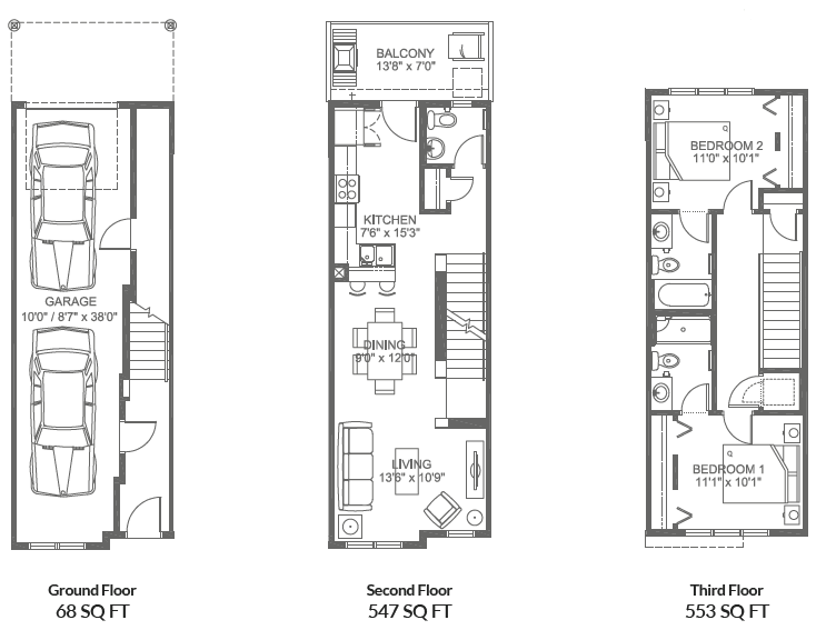 Affordable Townhomes - Rangeview, SE Calgary