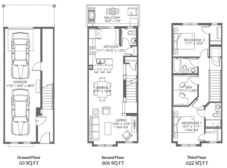 Affordable Townhomes - Rangeview, SE Calgary