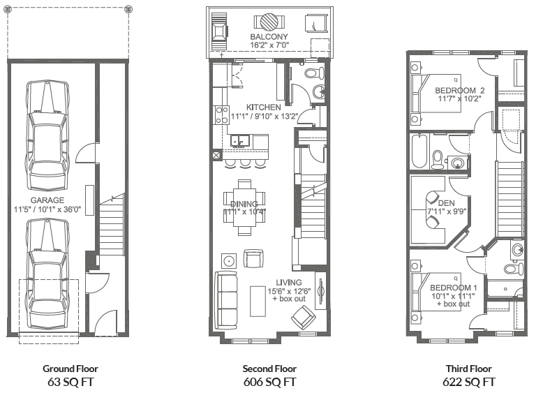 Affordable Townhomes - Rangeview, SE Calgary