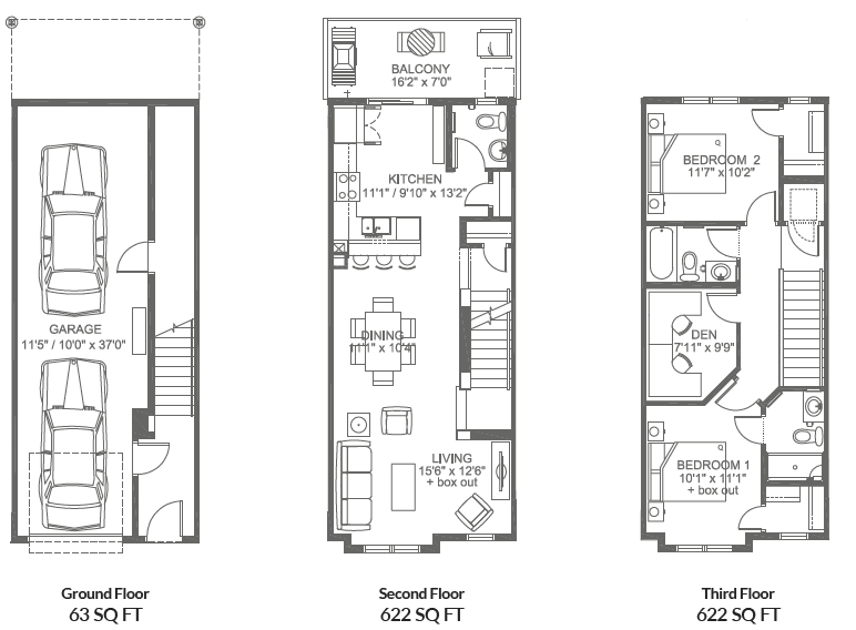 Affordable Townhomes - Rangeview, SE Calgary