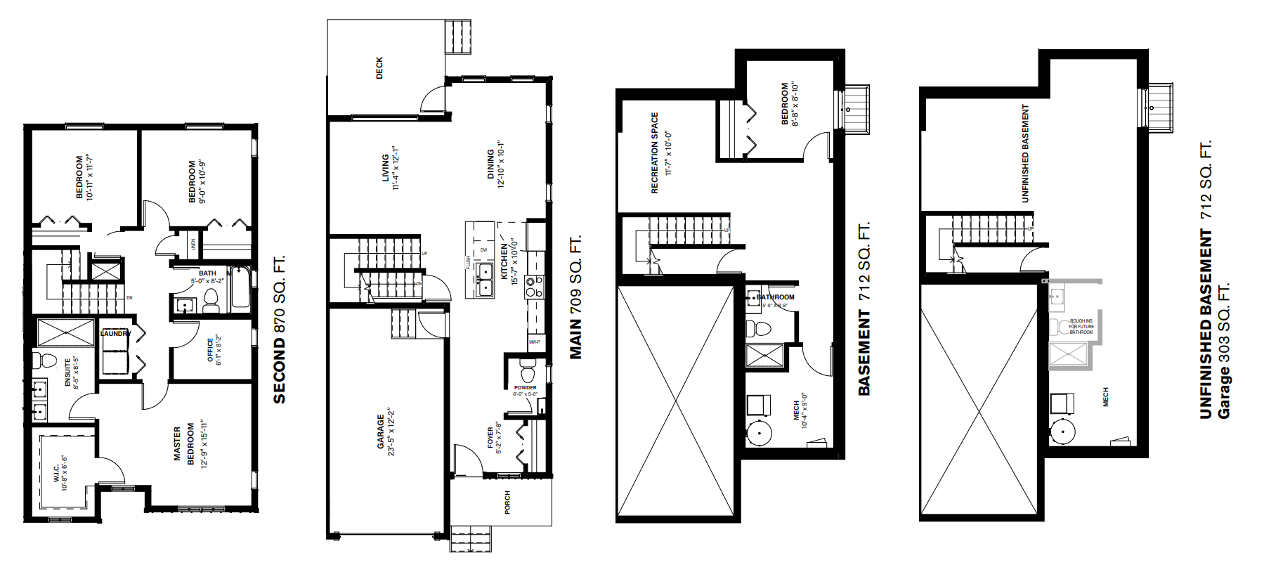 Front Drive Duplex - South Point, Airdrie