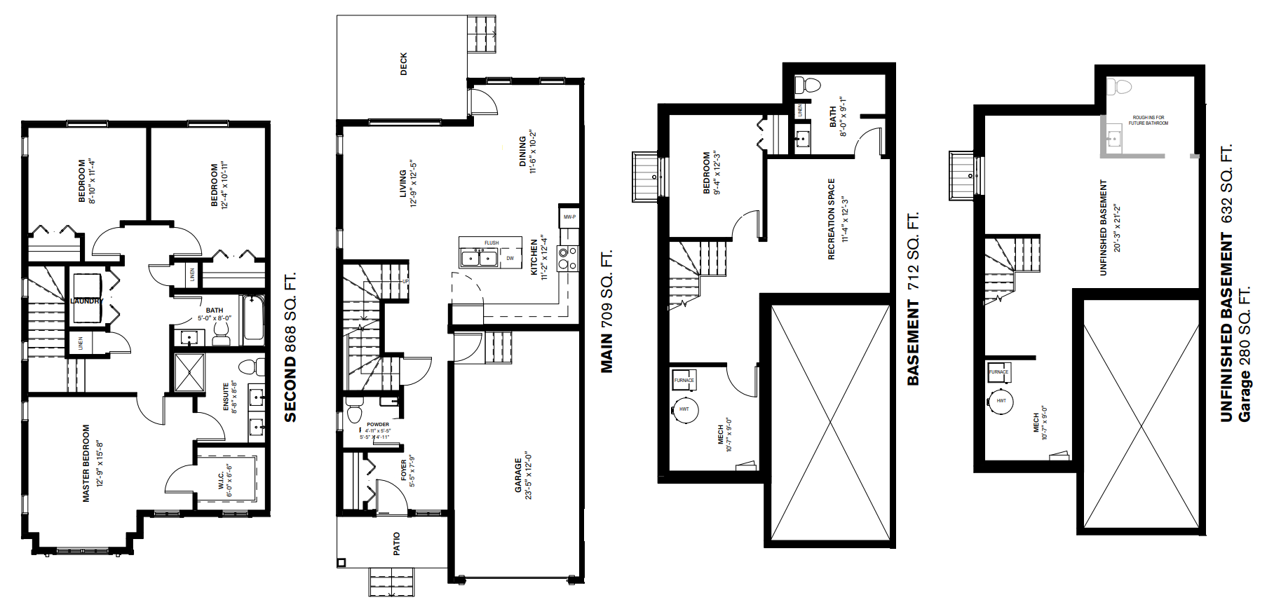 Front Drive Duplex - South Point, Airdrie