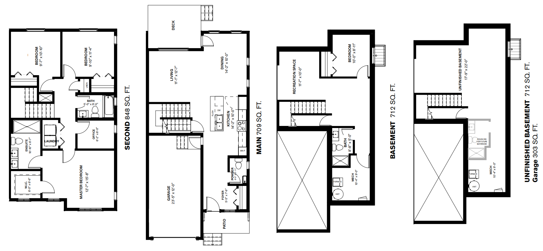 Front Drive Duplex - South Point, Airdrie
