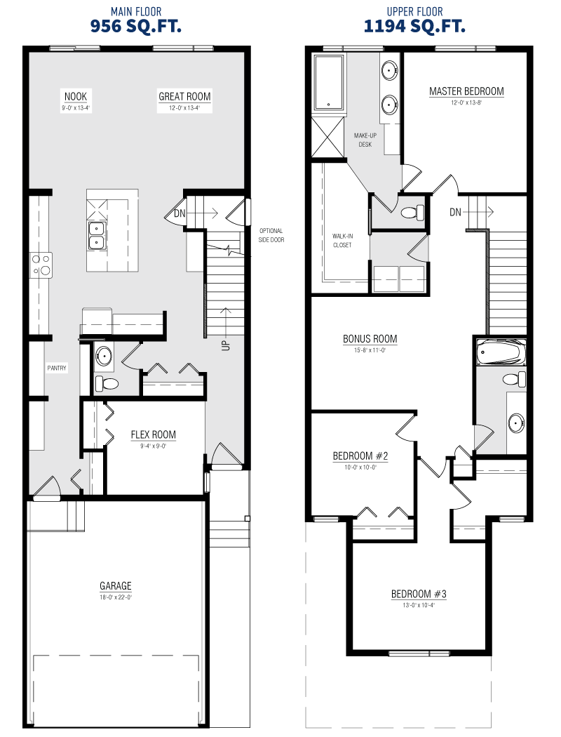 Front Drive Detached Lincolnberg Master Builder