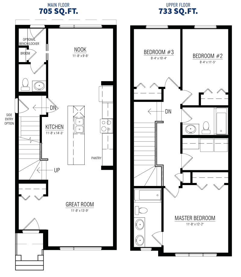 Front Drive Detached Lincolnberg Master Builder